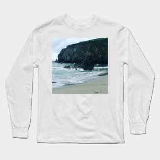 Blue Ocean Waves Long Sleeve T-Shirt